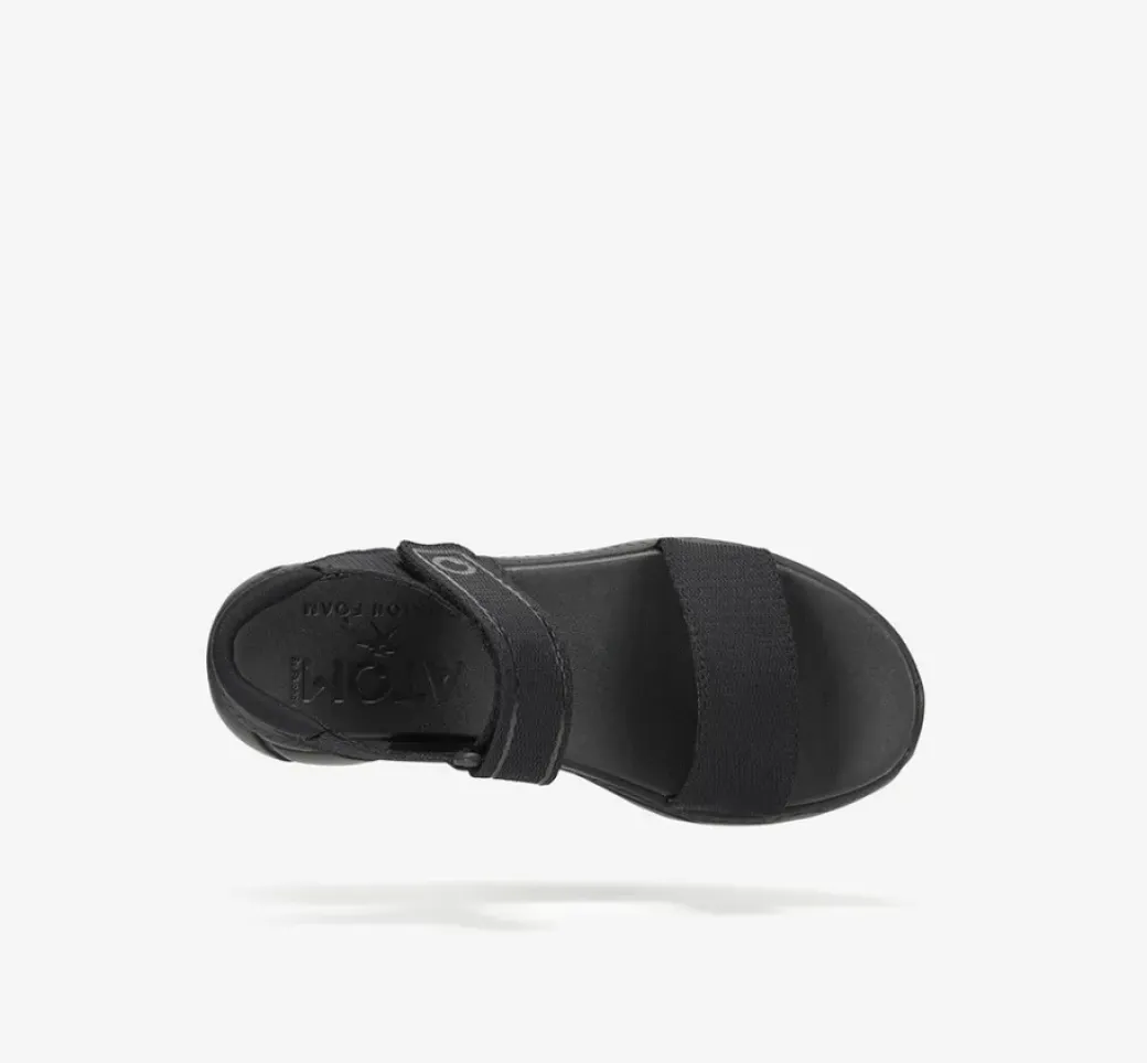 Sale Fluchos FUSION AT105 Black Sandal