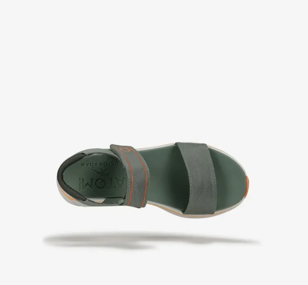 Flash Sale Fluchos FUSION AT105 Green Sandal