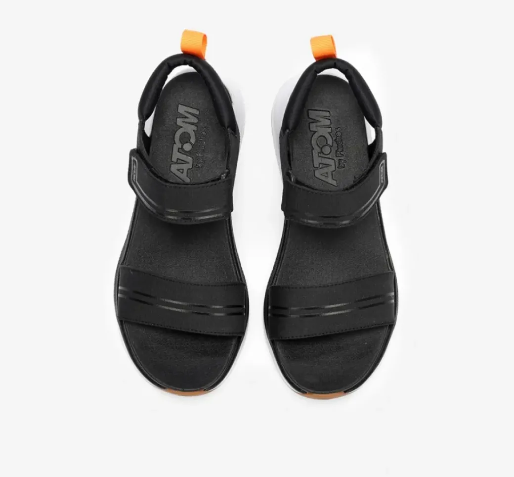 Best Sale Fluchos FUSIONV2 AT169 Black Sandal