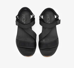Discount Fluchos FUSIONV2 AT170 Black Sandal