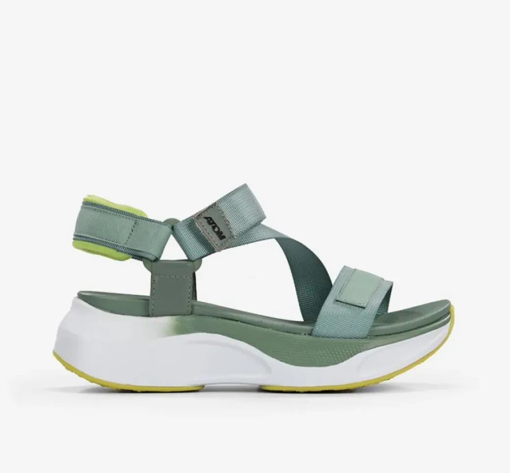 Cheap Fluchos FUSIONV2 AT170 Green Sandal