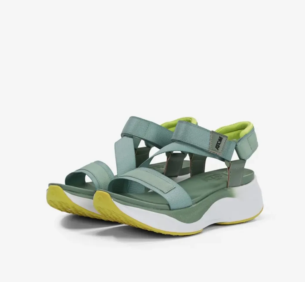 Cheap Fluchos FUSIONV2 AT170 Green Sandal