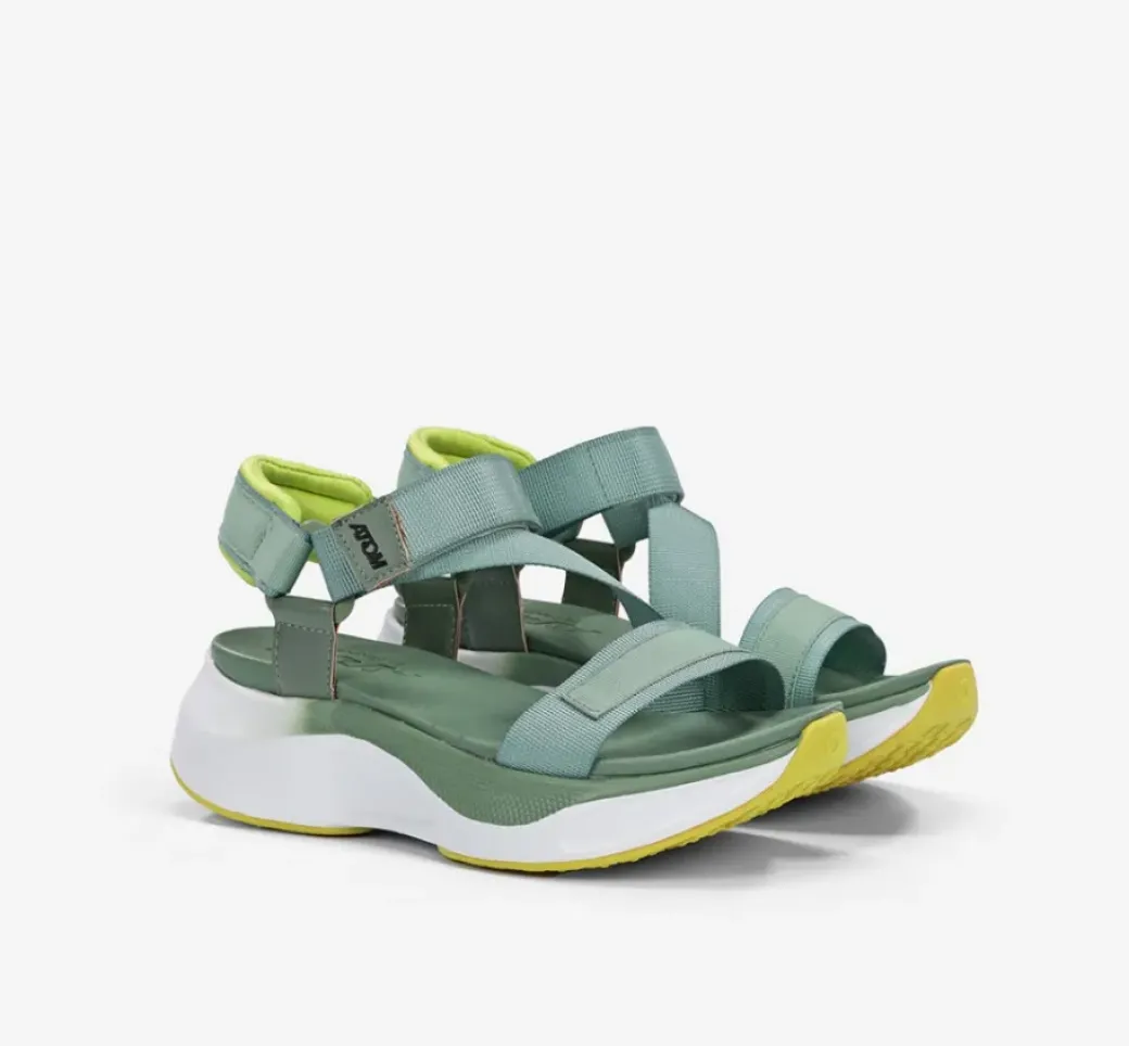 Cheap Fluchos FUSIONV2 AT170 Green Sandal