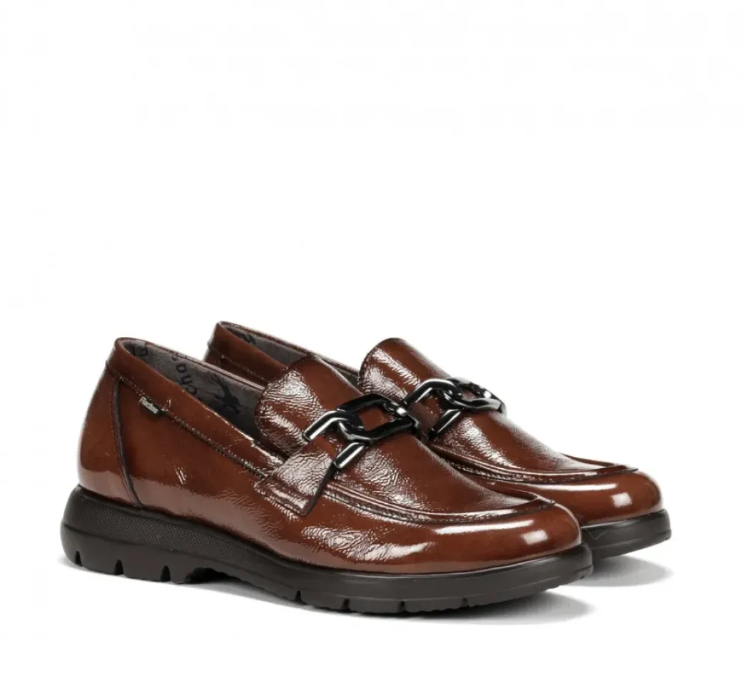 Shop Fluchos GLADIS F1794 Brown Moccasin
