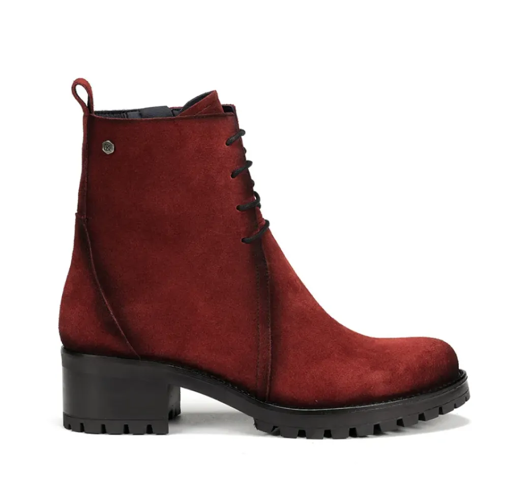 Store Fluchos GLASS D9171 Orange Ankle Boot