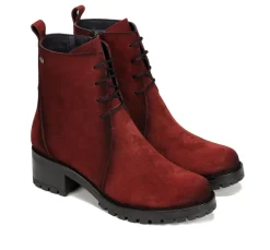 Store Fluchos GLASS D9171 Orange Ankle Boot