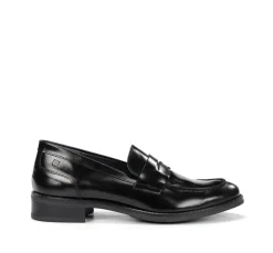 New Fluchos HARVARD D8710 Black Moccasin