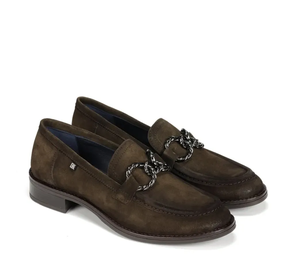 Best Fluchos HARVARD D9117 Green Moccasin
