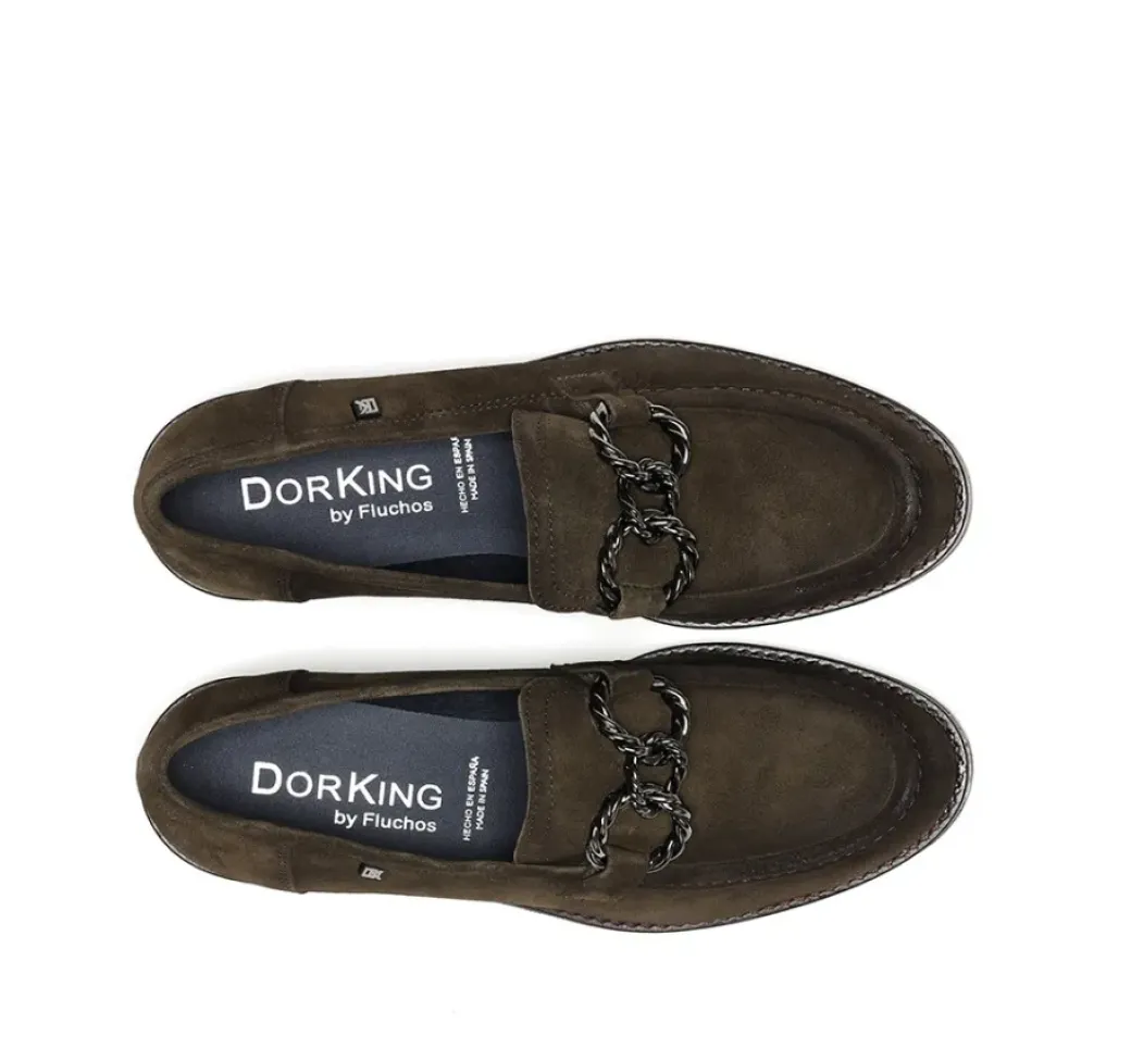 Best Fluchos HARVARD D9117 Green Moccasin