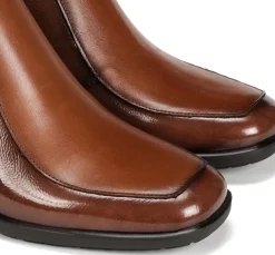 Hot Fluchos IKIA D9199 Brown Ankle Boot