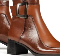 Hot Fluchos IKIA D9199 Brown Ankle Boot