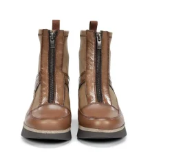 Online Fluchos INDIA D9331 Brown Ankle Boot