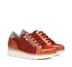 Best Fluchos INDIA D9300 Red Sneakers