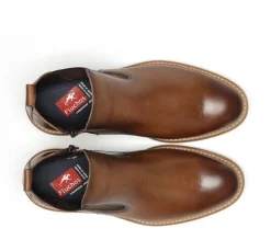 Best Sale Fluchos KASPER F1817 Brown Ankle Boot