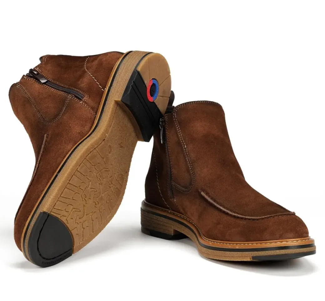Hot Fluchos KASPER F1821 Brown Ankle Boot