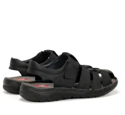Cheap Fluchos KEOPS F1754 Black Sandal
