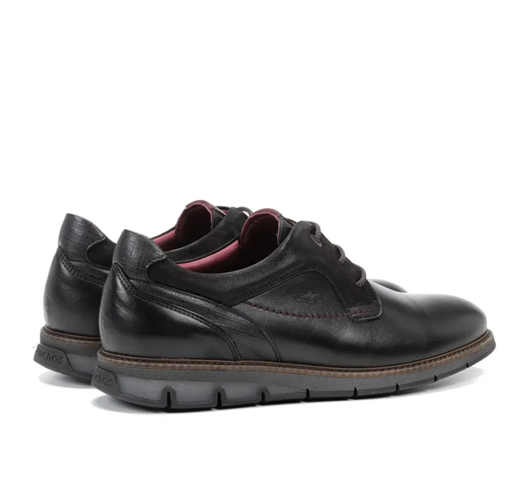 Clearance Fluchos KIRO F0979 Black Shoe