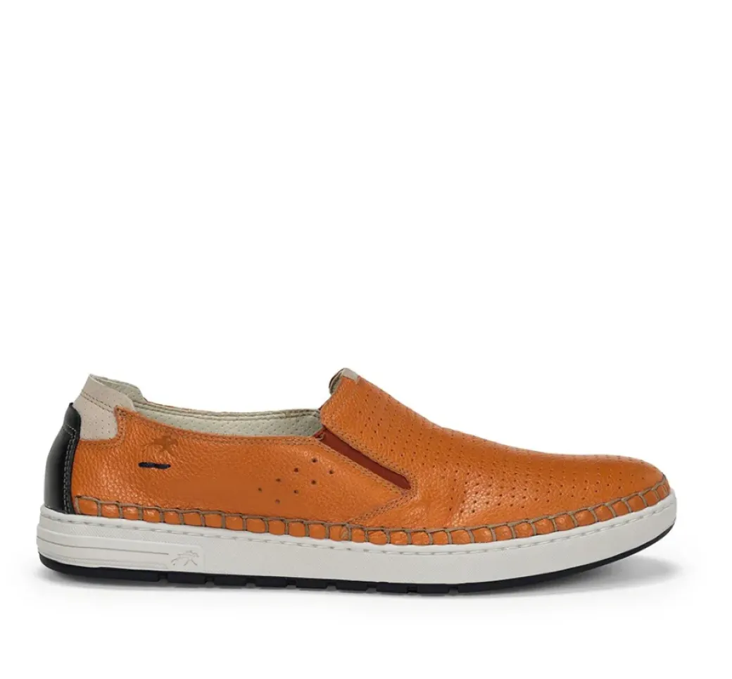 Fashion Fluchos LESTER F1719 Orange Slip On