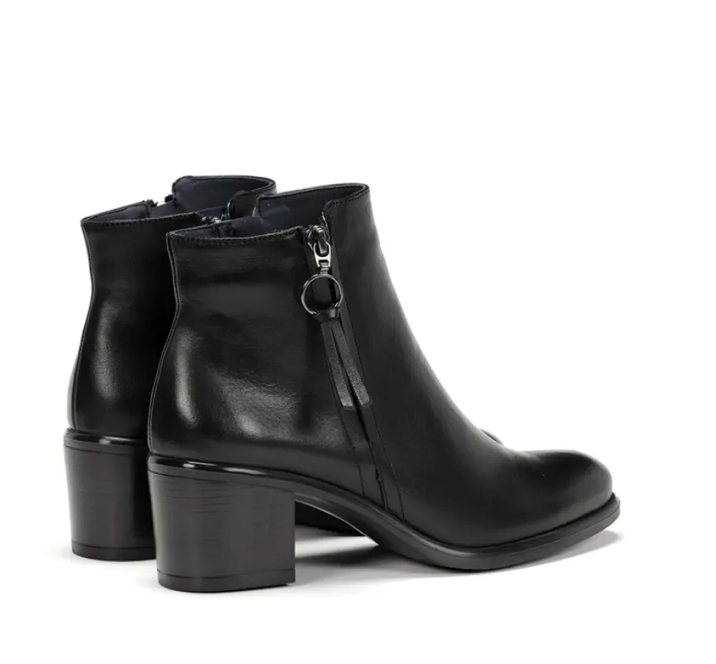 Sale Fluchos LEXI D8606 Black Ankle Boot
