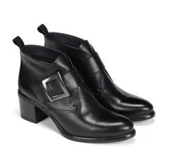 Cheap Fluchos LEXI D9178 Black Ankle Boot