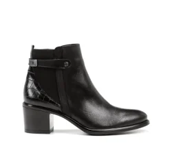 Discount Fluchos LEXI D8359 Black Ankle Boot