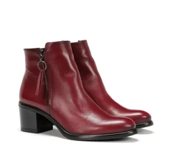 Flash Sale Fluchos LEXI D8606 Burgundy Ankle Boot