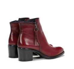 Flash Sale Fluchos LEXI D8606 Burgundy Ankle Boot