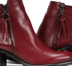 Flash Sale Fluchos LEXI D8606 Burgundy Ankle Boot