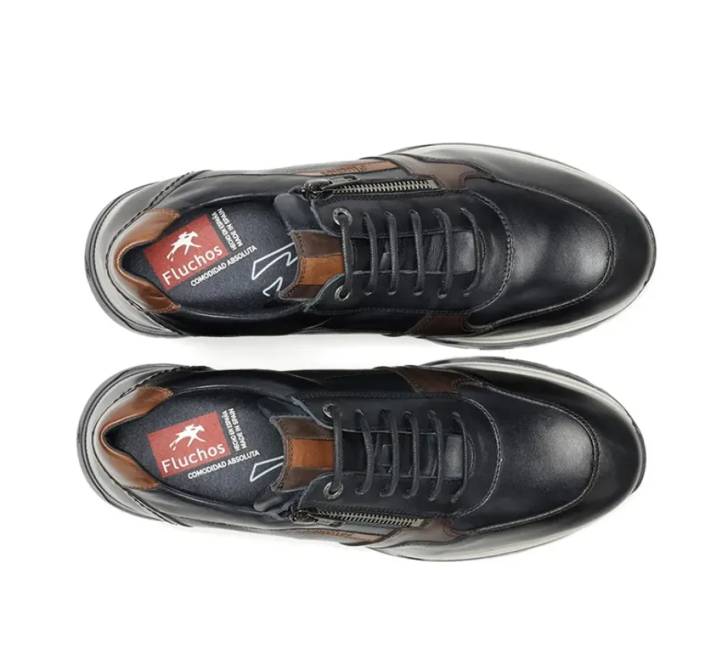 New Fluchos LOUIS F1600 Blue Sneakers