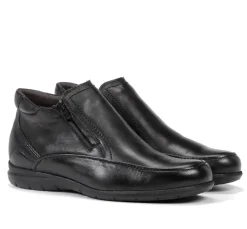 Best Sale Fluchos LUCA 87830 Black Ankle Boot