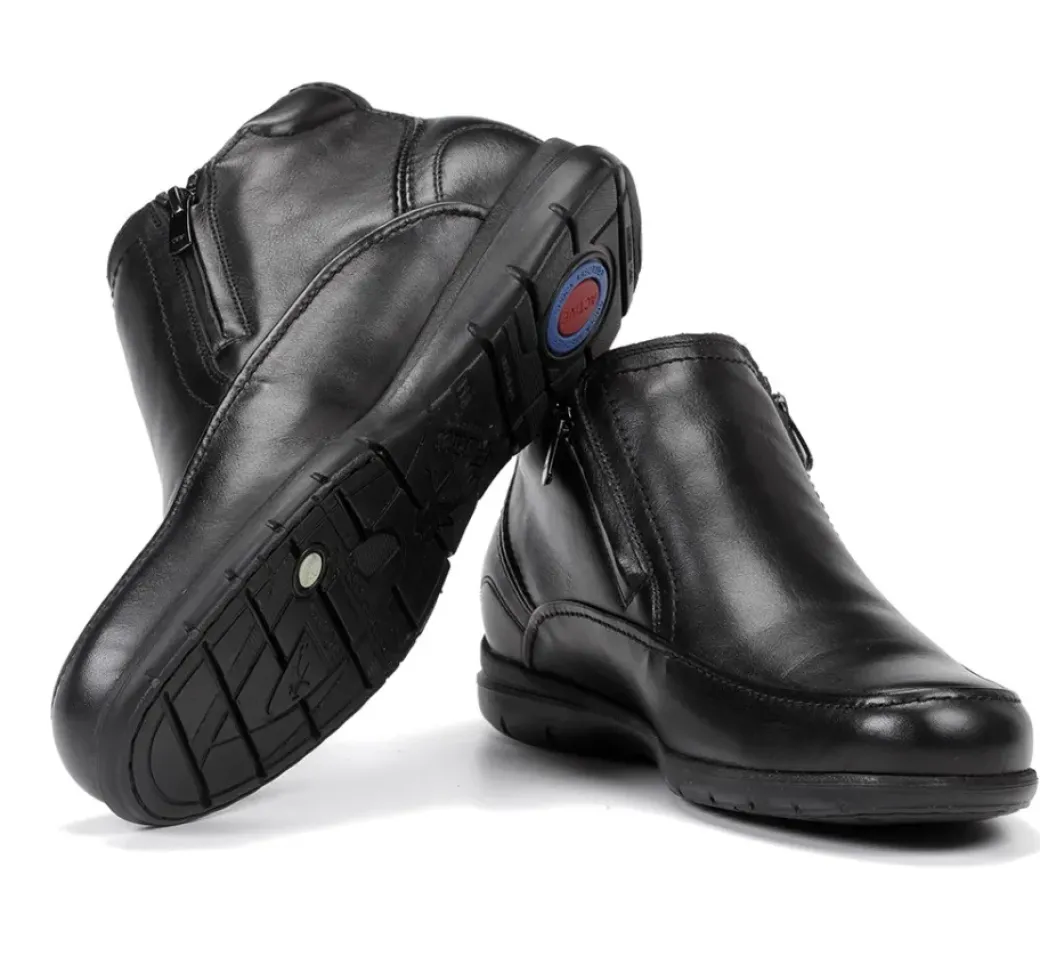 Best Sale Fluchos LUCA 87830 Black Ankle Boot
