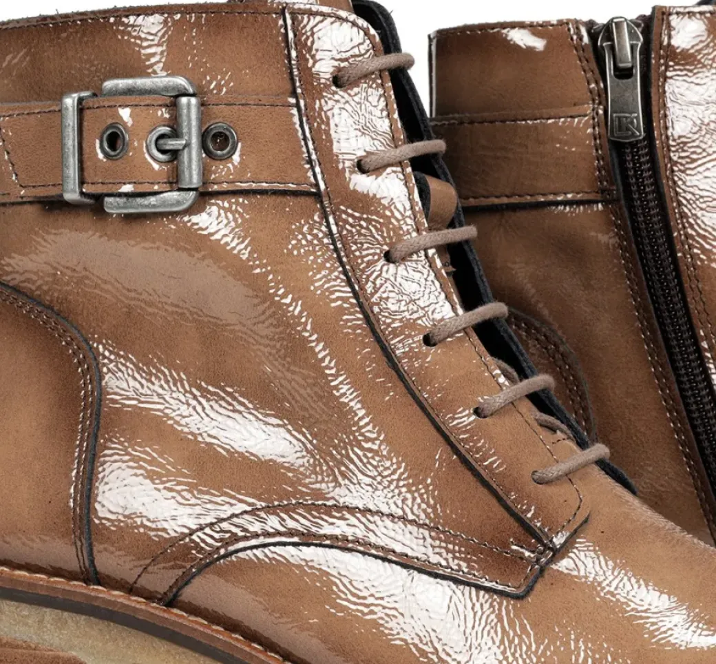 Best Sale Fluchos LUCERO D8686 Brown Ankle Boot
