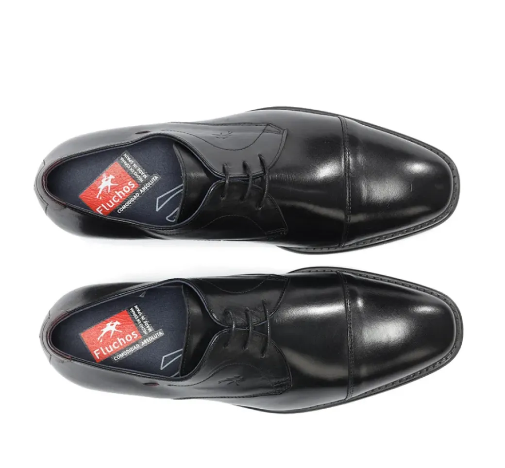 Shop Fluchos LUKE F1055 Black Shoe