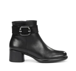 Outlet Fluchos MACY D9369 Black Ankle Boot