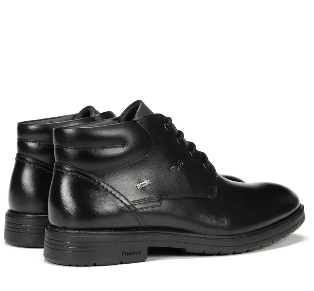 New Fluchos MAGNUS F1305 Black Ankle Boot