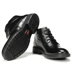 New Fluchos MAGNUS F1305 Black Ankle Boot