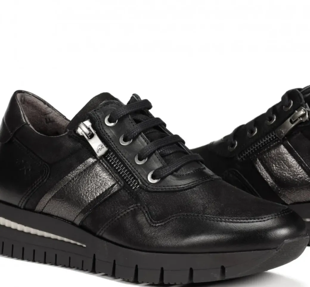 Flash Sale Fluchos MERYL F1624 Black Sneakers