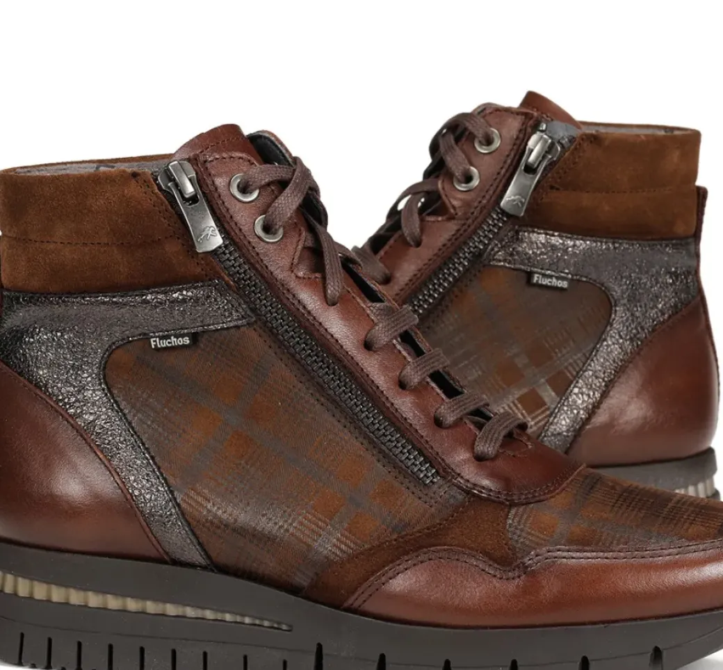 Flash Sale Fluchos MERYL F1812 Brown Ankle Boot