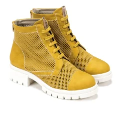 Cheap Fluchos NIDUS D8734 Yellow Ankle Boot