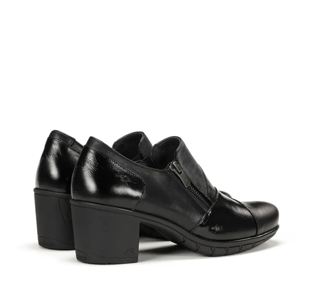 Fashion Fluchos NYDIA F1802 Black Slip On