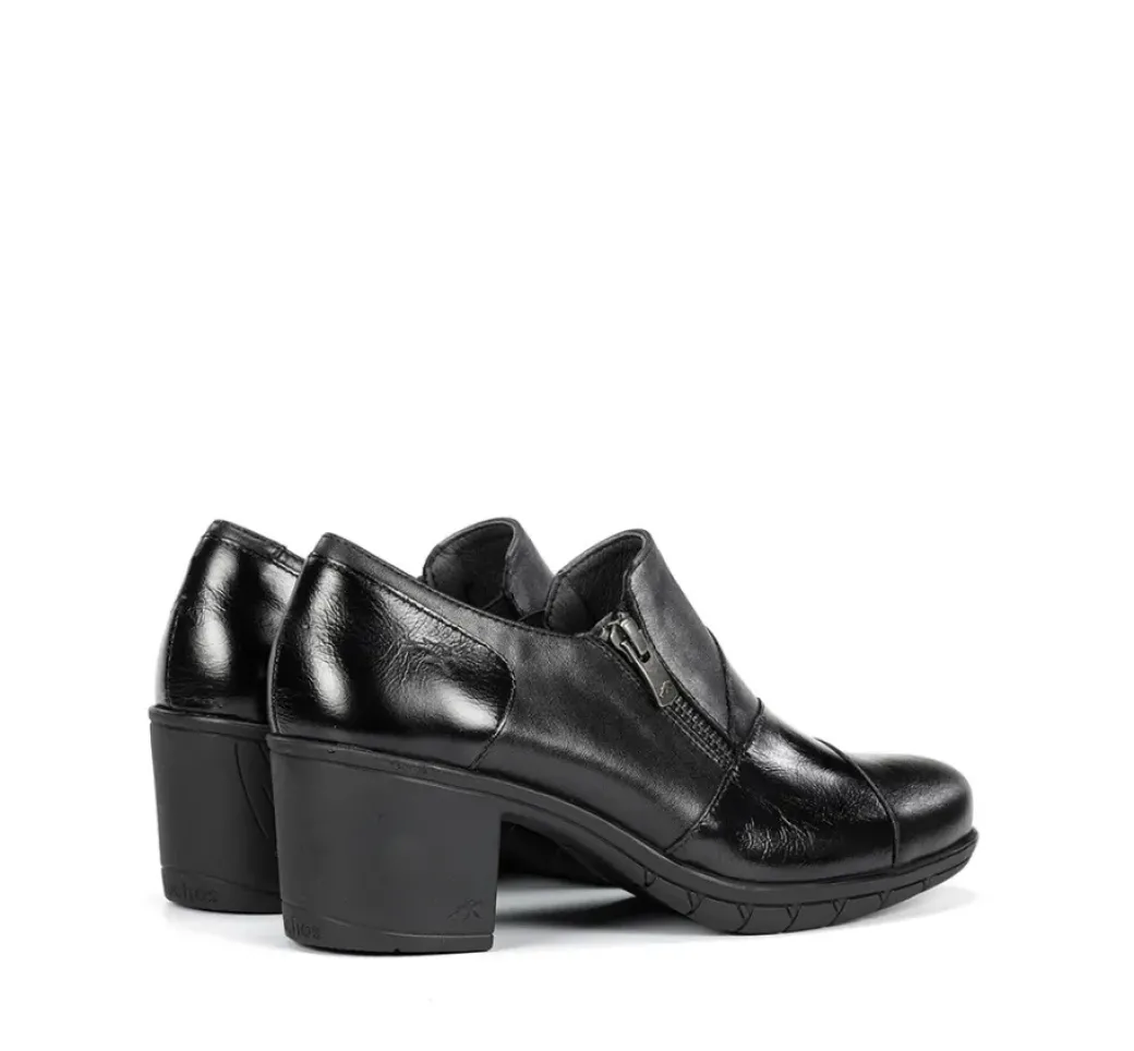 Fashion Fluchos NYDIA F1802 Black Slip On