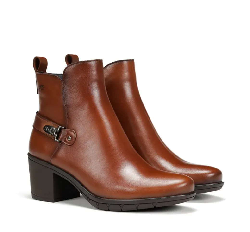 Fashion Fluchos NYDIA F1798 Brown Ankle Boot
