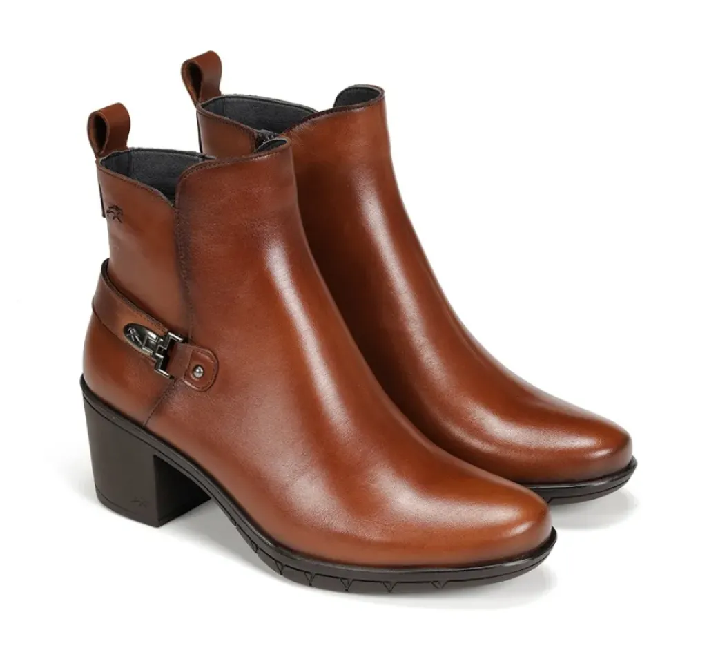 Fashion Fluchos NYDIA F1798 Brown Ankle Boot