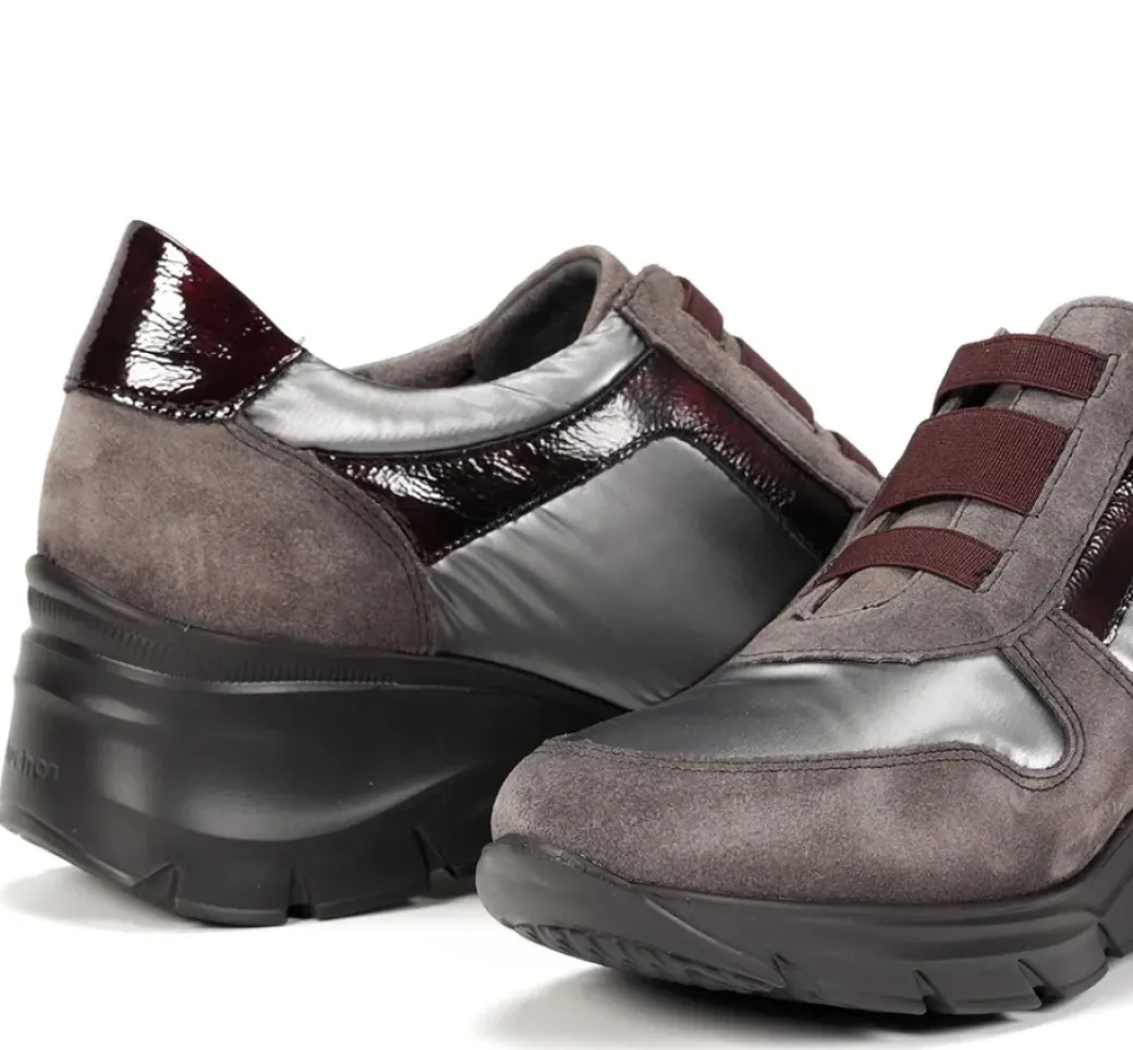New Fluchos OLAS F1509 Grey Sneakers