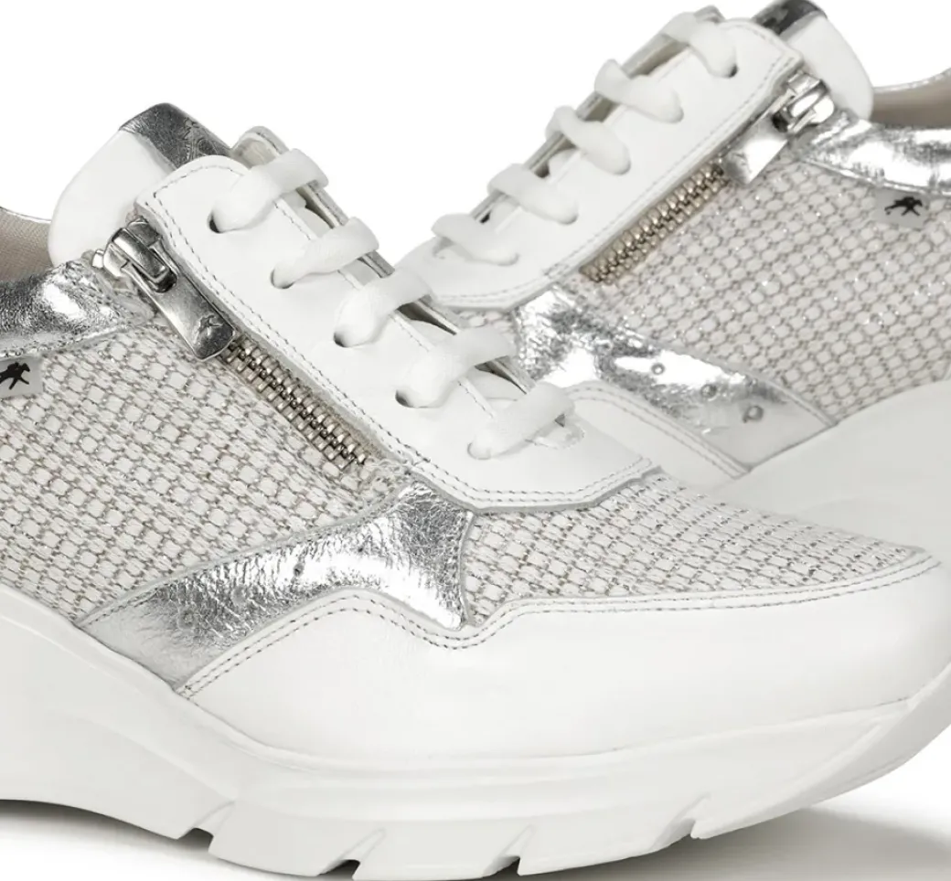 New Fluchos OLAS F1660 White Sneakers