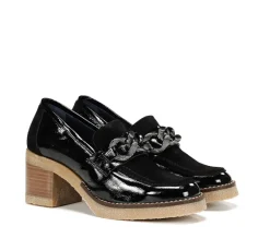 Hot Fluchos OPRAH D9193 Black Moccasin