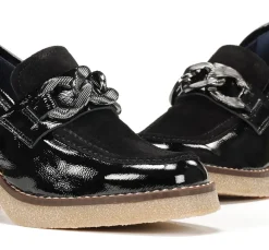 Hot Fluchos OPRAH D9193 Black Moccasin