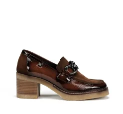 Sale Fluchos OPRAH D9193 Brown Moccasin