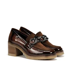 Sale Fluchos OPRAH D9193 Brown Moccasin