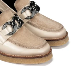 Hot Fluchos OPRAH D9193 Taupe Moccasin
